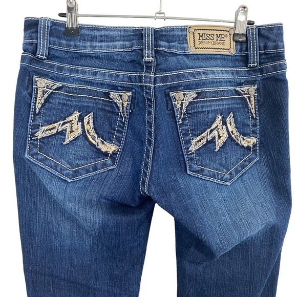 Miss Me - Embellished Mid Rise Skinny - Size 30 - Picture 4 of 12